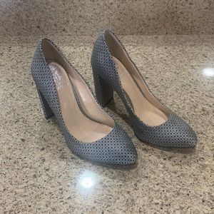 Vince Camuto block heel pump. Worn once